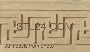 Бордюры (MOULDING_0450 -  | 3D model 3DSMAX / OBJ / STL) 3D модель для ЧПУ станка